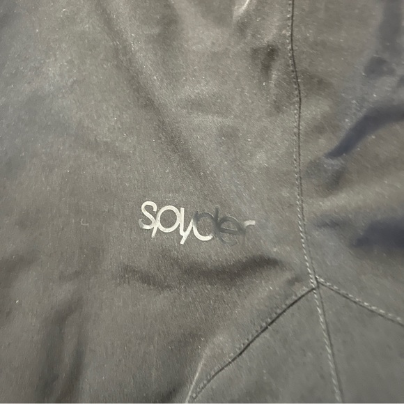 Spyder Down Filled Black Ski Jacket - Picture 5 of 6